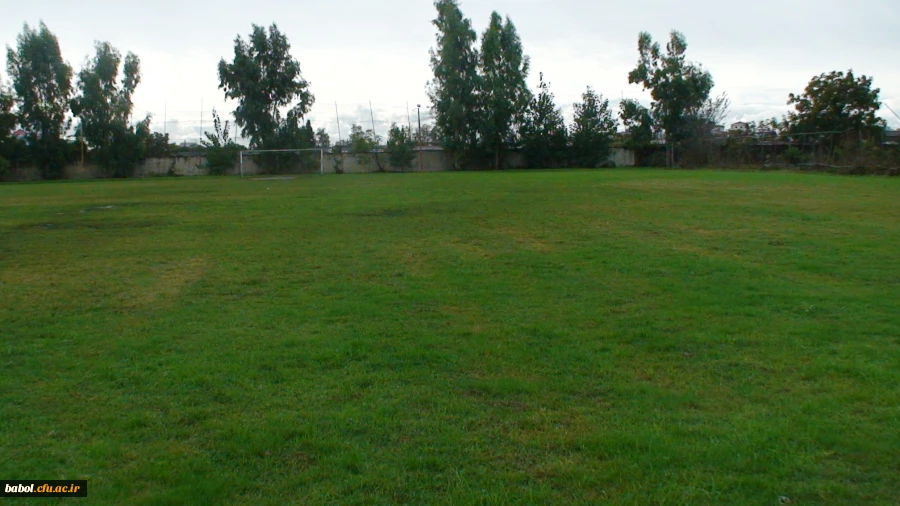 زمین ورزشی فوتبال مرکز آموزش عالی شهید رجایی بابل