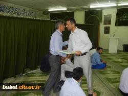 تقدیر از آزادگان محترم مرکز