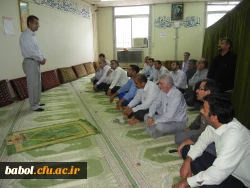 جلسه تقدیر از آزادگان  محترم مرکز