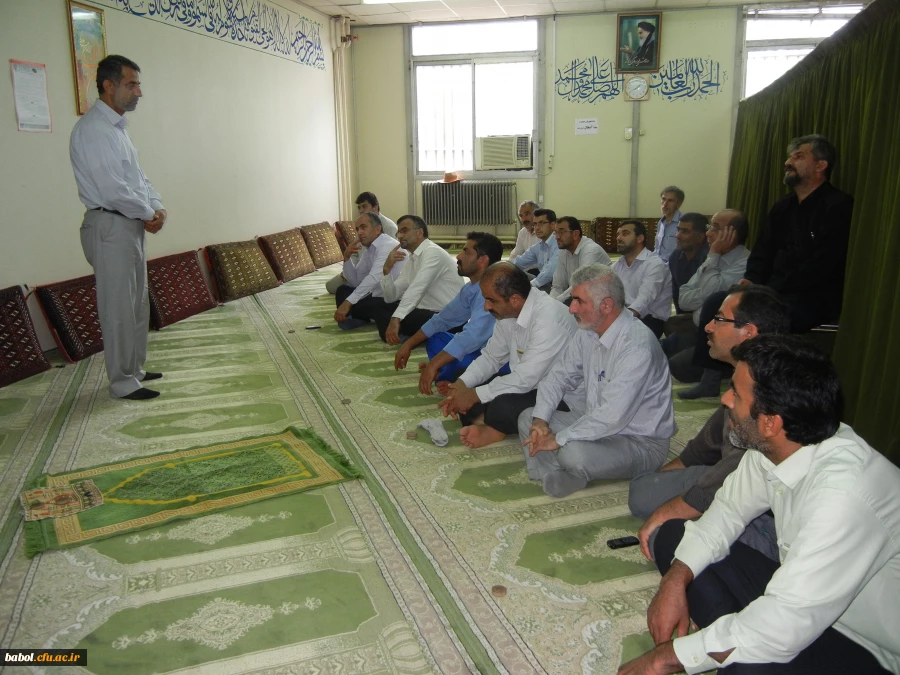 جلسه تقدیر از آزادگان  محترم مرکز