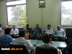 جلسه هماهنگی معاونت اداری - مالی با کارکنان