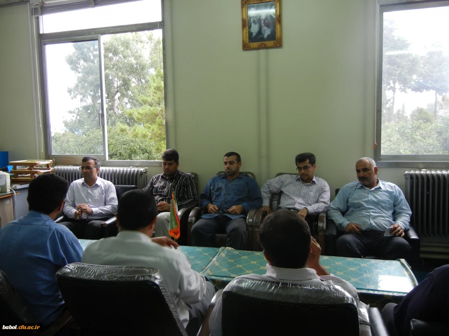 جلسه هماهنگی معاونت اداری - مالی با کارکنان