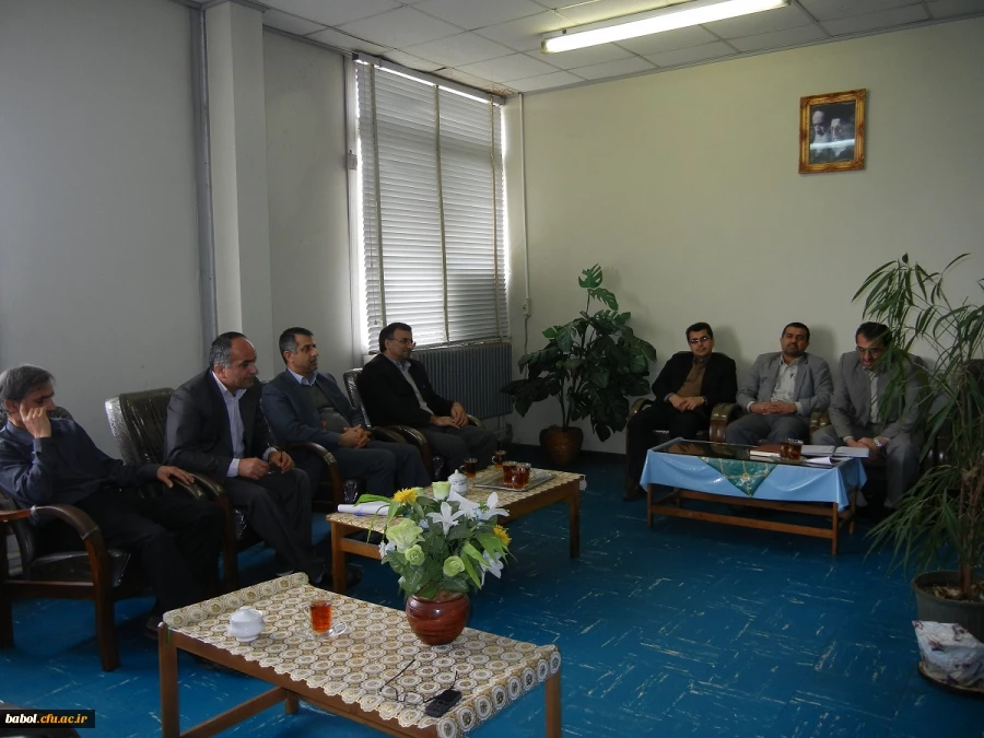 جلسه هماهنگی برای برگزاری آزمون پایان ترم