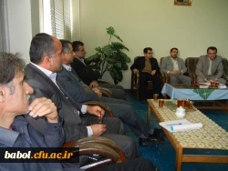 جلسه هماهنگی برای برگزاری آزمون پایان ترم