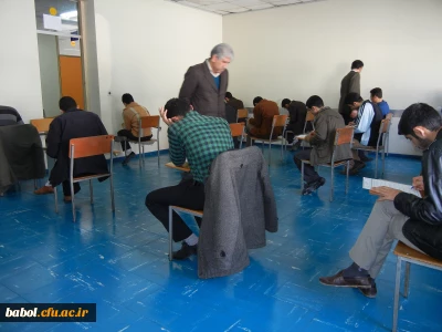 تصاویر جلسه آزمون پایان ترم