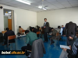 تصاویر جلسه آزمون پایان ترم