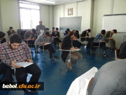 تصاویر جلسه آزمون پایان ترم