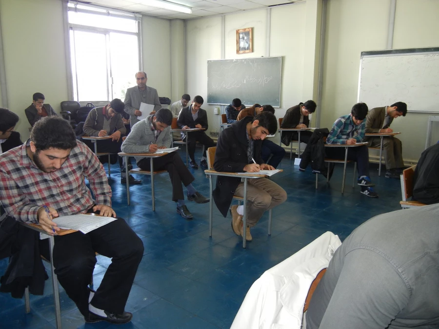 تصاویر جلسه آزمون پایان ترم