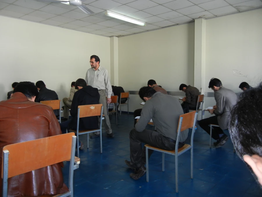 تصاویر جلسه آزمون پایان ترم