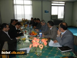 نشست معاونین اداری-مالی پردیس ها و مراکز آموزش عالی استان مازندران