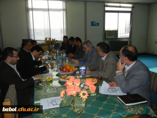 نشست معاونین اداری – مالی پردیس ها و مراکز آموزش عالی استان مازندران در مرکز