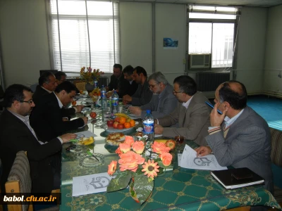 نشست معاونین اداری – مالی پردیس ها و مراکز آموزش عالی استان مازندران در مرکز