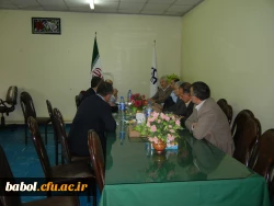 بازدید معاون پشتیبانی و مدیر کل طرح و برنامه و امور عمرانی دانشگاه فرهنگیان از مرکز