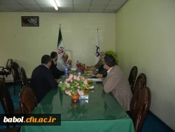 بازدید معاون پشتیبانی و مدیر کل طرح و برنامه و امور عمرانی دانشگاه فرهنگیان از مرکز