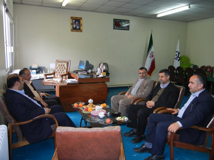 بازدید معاون پشتیبانی و مدیر کل طرح و برنامه و امور عمرانی دانشگاه فرهنگیان از مرکز