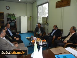 بازدید معاون پشتیبانی و مدیر کل طرح و برنامه و امور عمرانی دانشگاه فرهنگیان از مرکز
