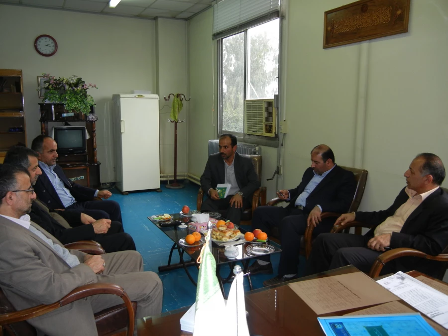 بازدید معاون پشتیبانی و مدیر کل طرح و برنامه و امور عمرانی دانشگاه فرهنگیان از مرکز
