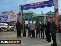 بازدید استادان و کارکنان مرکز از  دهمین نمایشگاه کتاب مازندران