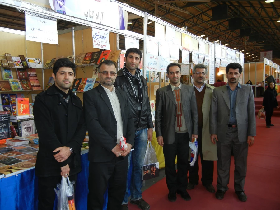 بازدید استادان و کارکنان مرکز از  دهمین نمایشگاه کتاب مازندران