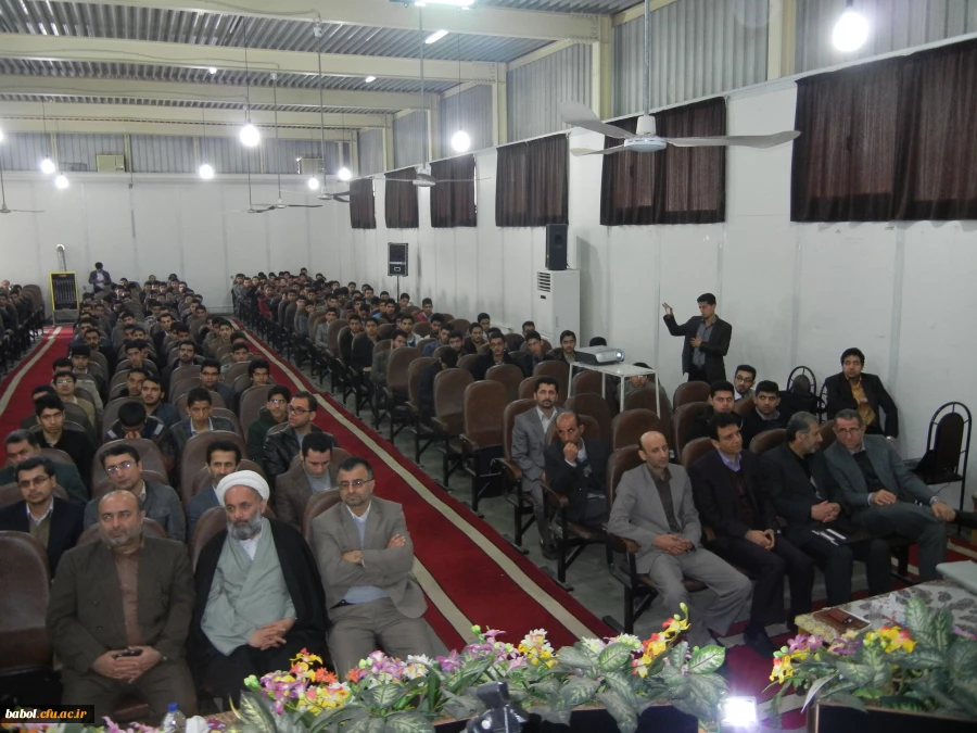 افتتاحیه  دانشجویان کارشناسی پیوسته ورودی بهمن 1392