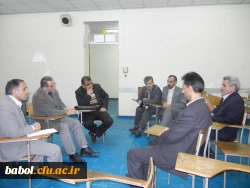 جلسه مدیران گروههای آموزشی  با اعضاء