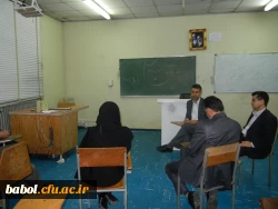 جلسه مدیران گروههای آموزشی  با اعضاء