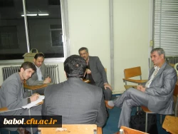 جلسه مدیران گروههای آموزشی  با اعضاء