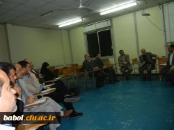 جلسه مدیران گروههای آموزشی  با اعضاء