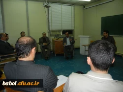 جلسه مدیران گروههای آموزشی  با اعضاء