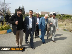 حضور جهان پهلوان امامعلی حبیبی  در جمع مسئولین و دانشجویان مرکز