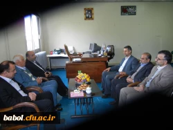 حضور جهان پهلوان امامعلی حبیبی  در جمع مسئولین و دانشجویان مرکز