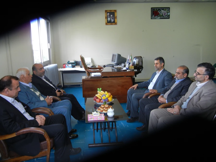 حضور جهان پهلوان امامعلی حبیبی  در جمع مسئولین و دانشجویان مرکز