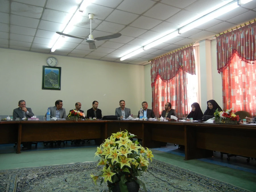 جلسه مدیران محترم گروههای آموزشی استان