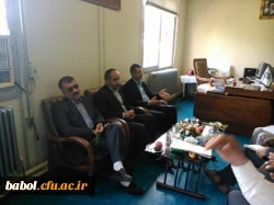 حضور مسئول امورایثارگران و ترویج ارزش های انقلاب اسلامی دانشگاه فرهنگیان و دیدار با آزاده و جانباز آقای ابراهیم خیراله زاده