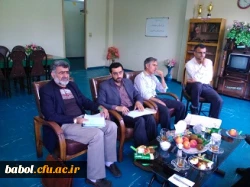 حضور مسئول امورایثارگران و ترویج ارزش های انقلاب اسلامی دانشگاه فرهنگیان و دیدار با آزاده و جانباز آقای ابراهیم خیراله زاده