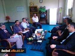 حضور مسئول امورایثارگران و ترویج ارزش های انقلاب اسلامی دانشگاه فرهنگیان و دیدار با آزاده و جانباز آقای ابراهیم خیراله زاده