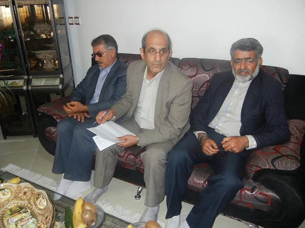 حضور معاون توسعه مدیریت و منابع دانشگاه فرهنگیان در دیدار با خانواده محترم آزاده و جانباز مرکز آقای ابراهیم خیراله زاده