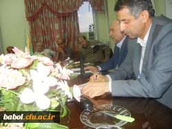 حسین نیاز آذری نماینده محترم مردم شریف شهرستان بابل