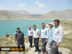 سفراساتید و کارکنان به منطقه لاریجان