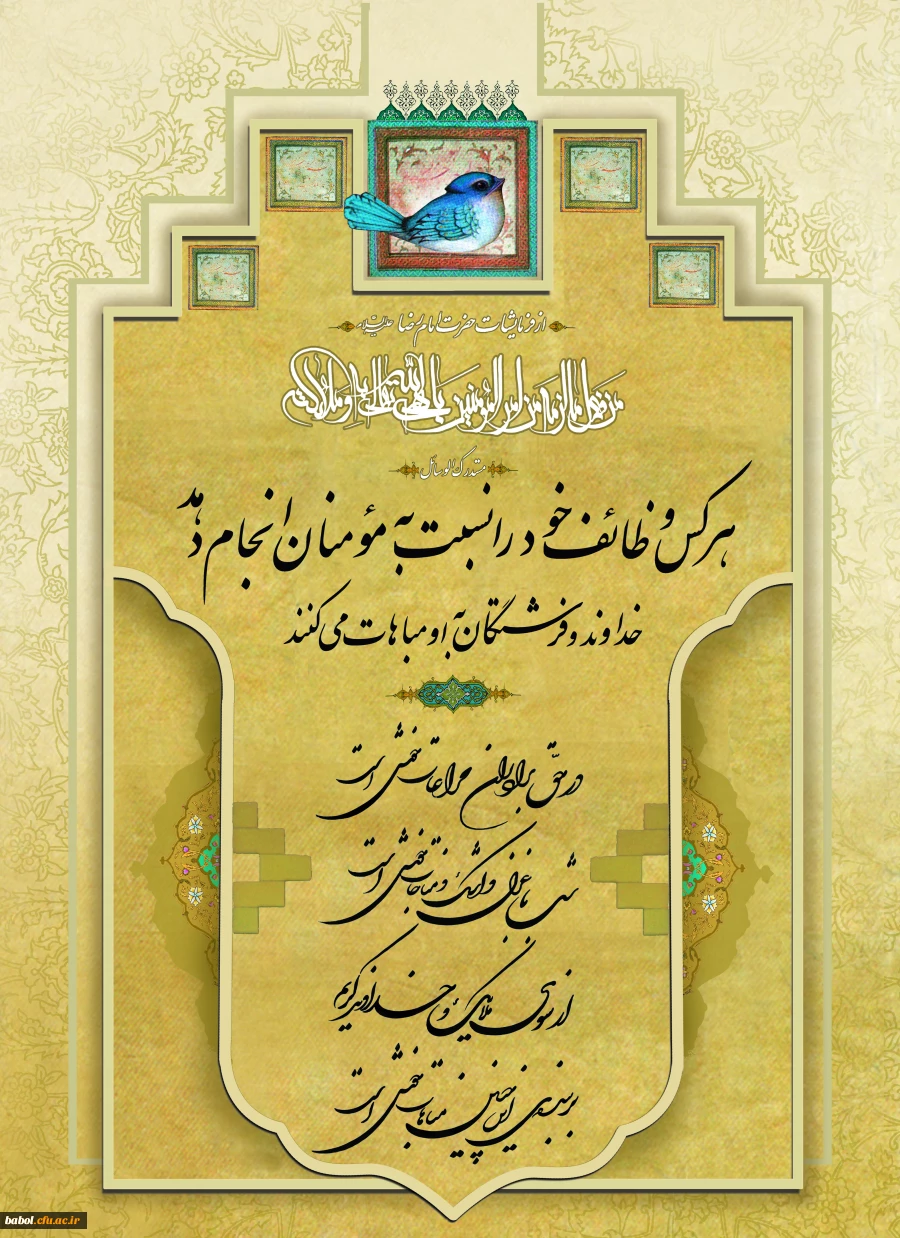 وظیفه افراد نسبت به مومنان