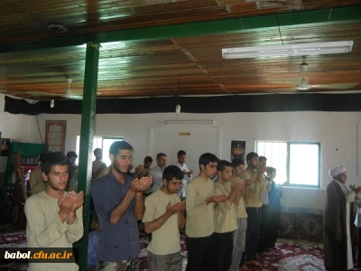 حضور مسئولین مرکز در بین دانشجویان اعزامی به اردوهای جهادی