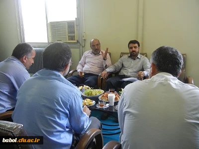 حضور مسئولین محترم اداری و اموال دانشگاه فرهنگیان آقایان فراهانی و اولایی درمرکز