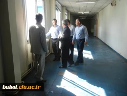 حضور سرپرست محترم ارزیابی و عملکرد دانشگاه فرهنگیان آقای دکتر کیانی در مرکز و بازدید از بخش های مختلف
