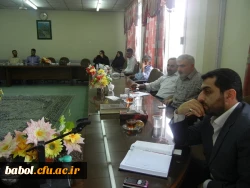 معرفی همکار محترم آقای محمودی به عنوان مسئول حراست مرکز از طرف دانشگاه فرهنگیان