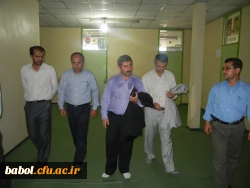 حضورمعاون محترم ارزیابی و عملکرد دانشگاه فرهنگیان آقای دکتر کیانی در مرکز آموزش عالی شهید رجایی بابل(پنج شنبه 06/06/93)