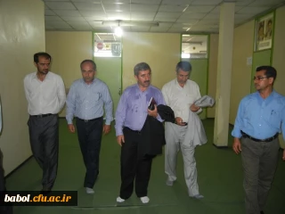 حضورمعاون محترم ارزیابی و عملکرد دانشگاه فرهنگیان آقای دکتر کیانی در مرکز آموزش عالی شهید رجایی بابل(پنج شنبه 93/06/06)