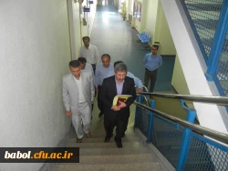 حضورمعاون محترم ارزیابی و عملکرد دانشگاه فرهنگیان آقای دکتر کیانی در مرکز آموزش عالی شهید رجایی بابل(پنج شنبه 06/06/93)