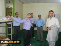 حضورمعاون محترم ارزیابی و عملکرد دانشگاه فرهنگیان آقای دکتر کیانی در مرکز آموزش عالی شهید رجایی بابل(پنج شنبه 06/06/93)