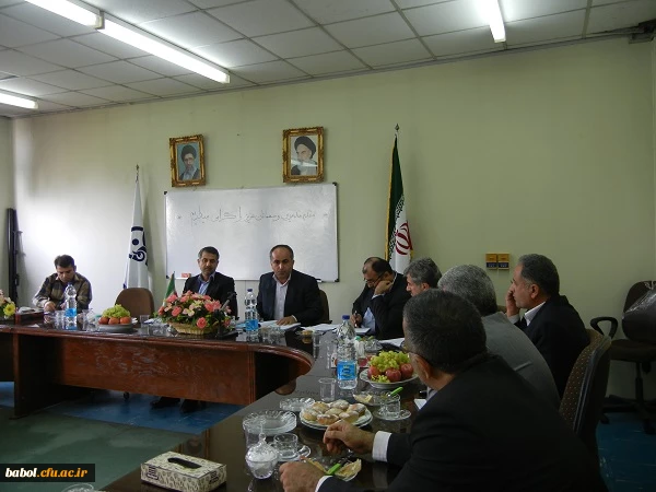 جلسه هماهنگی کارورزی با مسئولین آموزش و پرورش شهرستان بابل