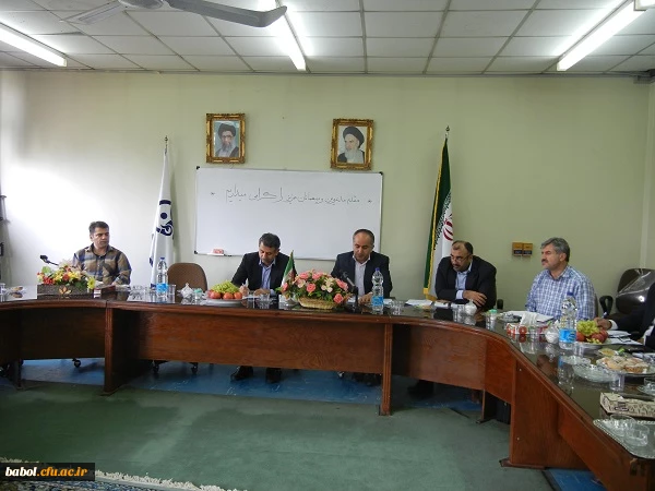 جلسه هماهنگی کارورزی با مسئولین آموزش و پرورش شهرستان بابل